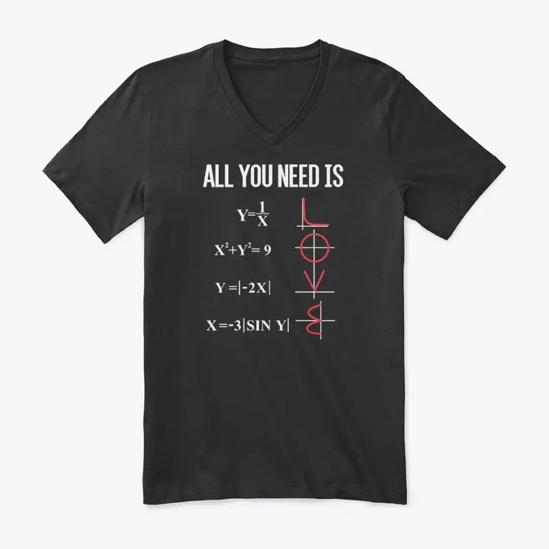 ALL YOU NEED IS LOVE MATH NERD 