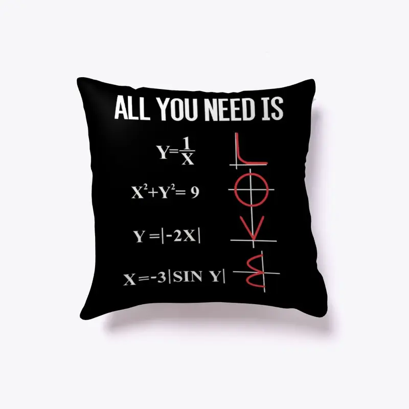 ALL YOU NEED IS LOVE MATH NERD 